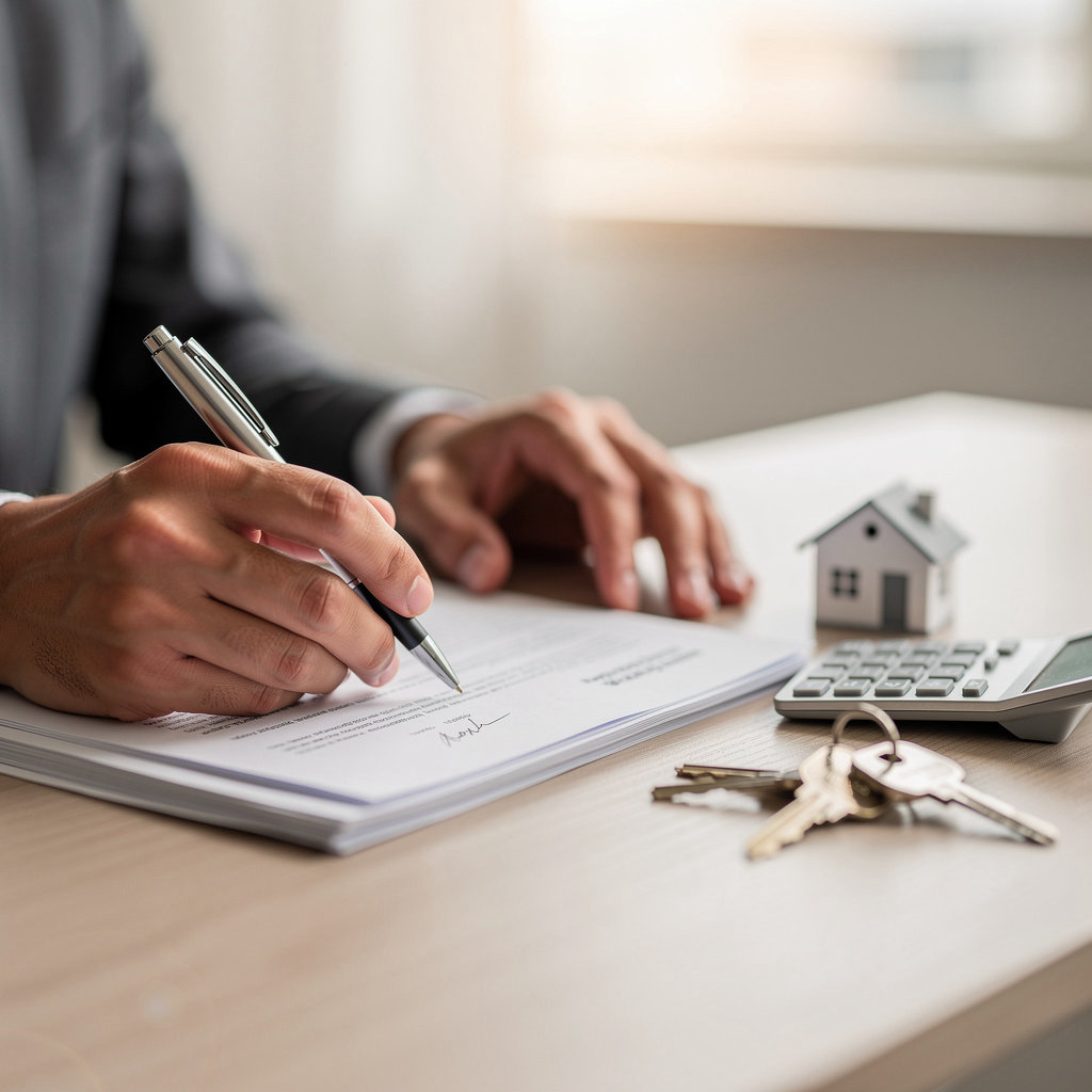 CASABLANCA REAL ESTATE & FINANCIAL SERVICES team discussing property and financial plans with a client in San Diego